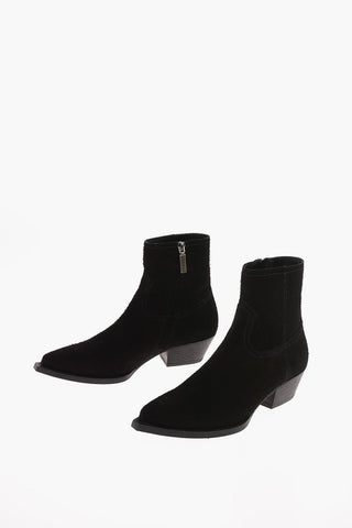 5cm Suede leather LUKAS Western boots