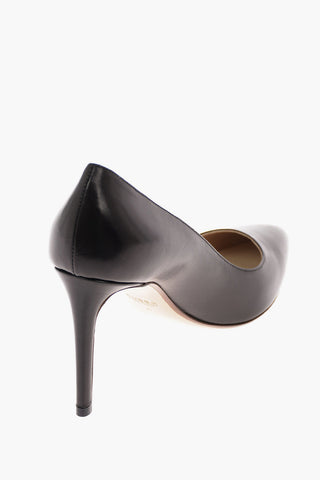 9cm leather Stiletto Heel Pumps