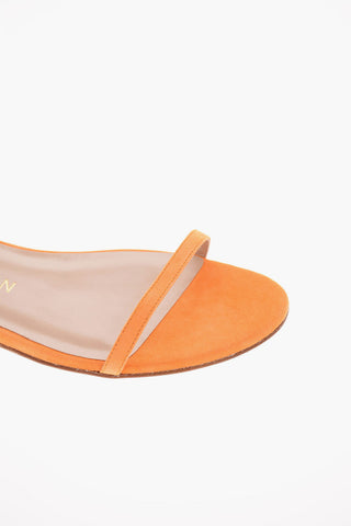 Suede Leather MERINDA FLAT ankle strap Sandals