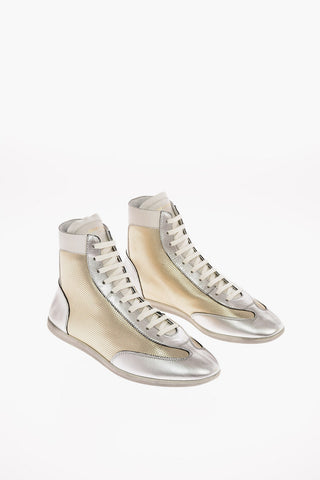 High-top Sneakers MICK MID lamé