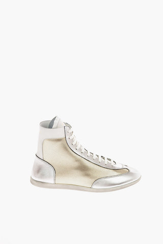 High-top Sneakers MICK MID lamé