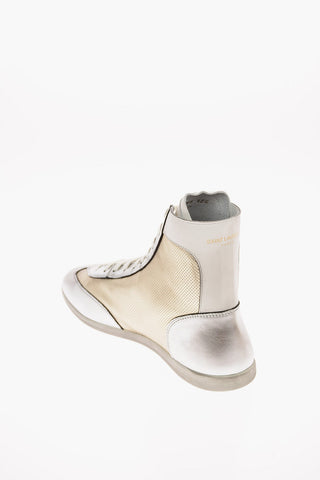 High-top Sneakers MICK MID lamé