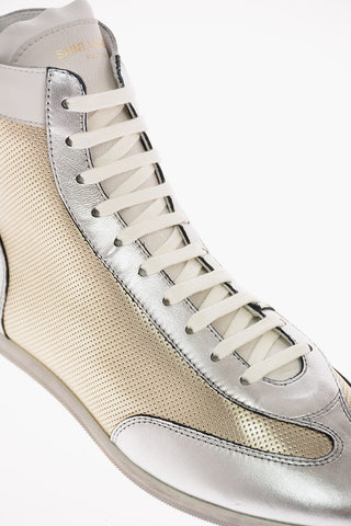 High-top Sneakers MICK MID lamé