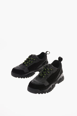 NOOVA Suede Leather and Fabric ROBOT Sneakers