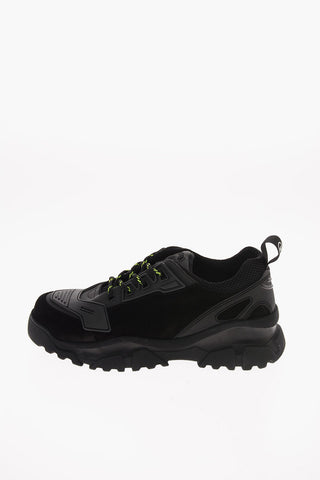 NOOVA Suede Leather and Fabric ROBOT Sneakers