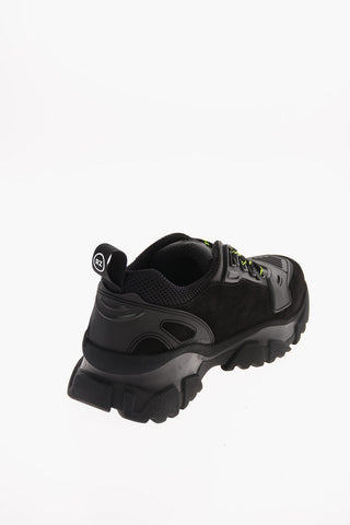 NOOVA Suede Leather and Fabric ROBOT Sneakers