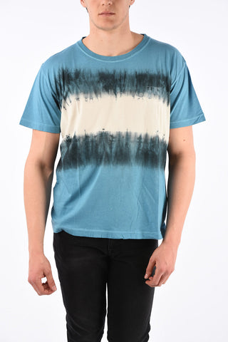 Cotton ARROW TIE DYE Skinny Fit T-Shirt