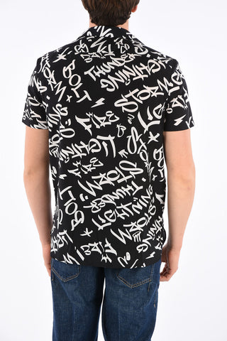 printed short sleeve shirt