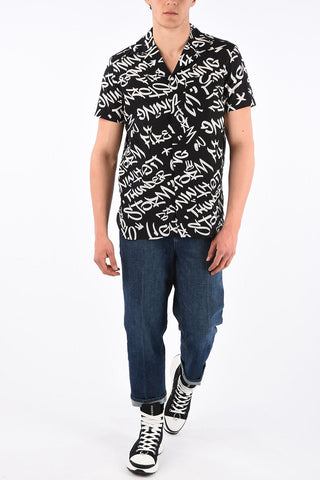 printed short sleeve shirt