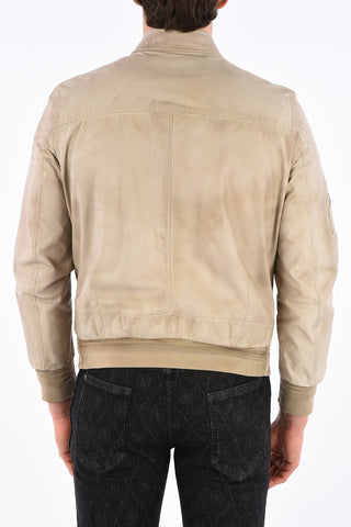 Leather Blouson Fit Jacket