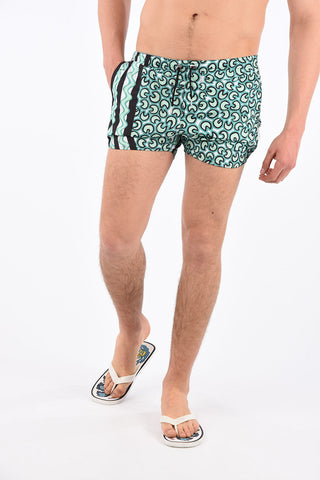 Printed Board Shorts Beachwear