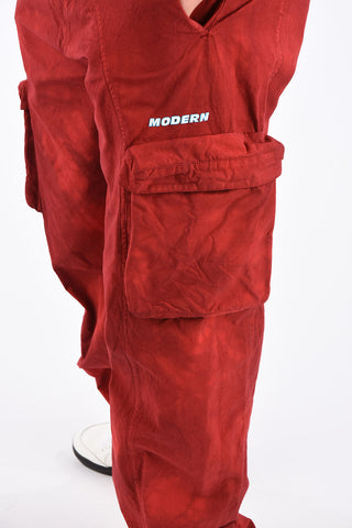 Tie Dye Effect Cargo Pants