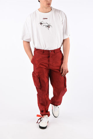 Tie Dye Effect Cargo Pants