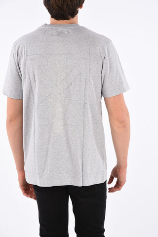 Slim Fit T-Shirt with Arrow Logo Embroidery