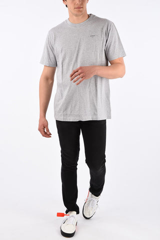 Slim Fit T-Shirt with Arrow Logo Embroidery