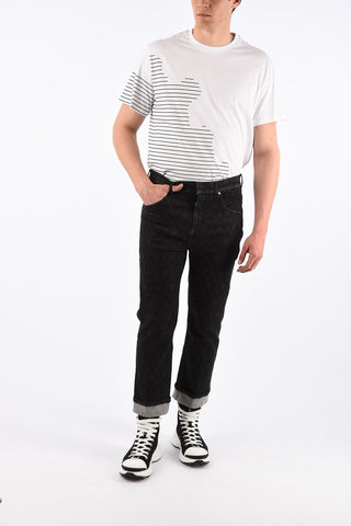 20cm all over logo Jeans
