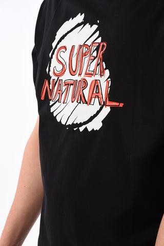 Super Natural Print Crewneck T-Shirt