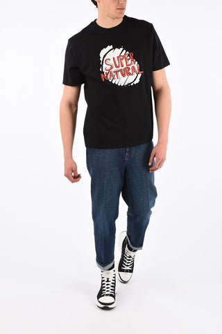 Super Natural Print Crewneck T-Shirt