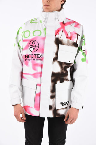 Printed Goretex Ski Jacket