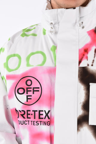 Printed Goretex Ski Jacket