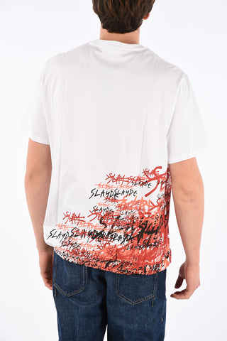printed crew-neck t-shirt