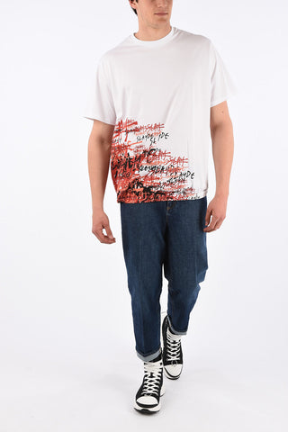 printed crew-neck t-shirt