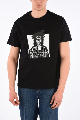 JAMES TRAN Cotton Crewneck NEW NOISE T-Shirt