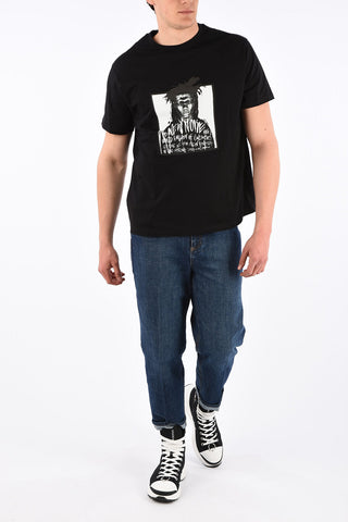 JAMES TRAN Cotton Crewneck NEW NOISE T-Shirt