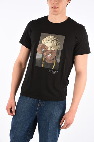 T-Shirt Slim Fit RAP-CULES 1 in Cotone 