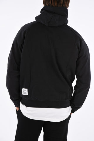 Hooded RAGLAN BOX SKULL Sweatshirt