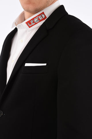 side vents notch lapel 2-button blazer