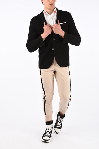 side vents notch lapel 2-button blazer