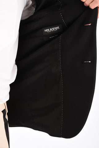 side vents notch lapel 2-button blazer