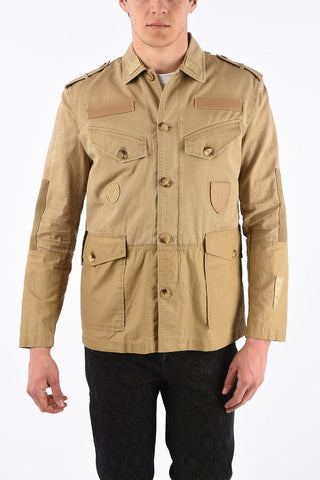 Slim Fit Jacket with Zip Closure