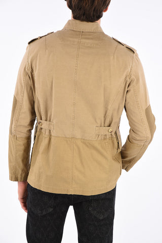 Slim Fit Jacket with Zip Closure