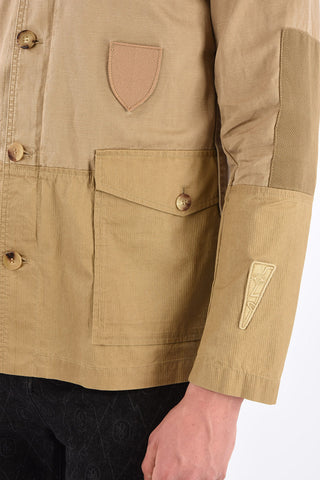 Slim Fit Jacket with Zip Closure