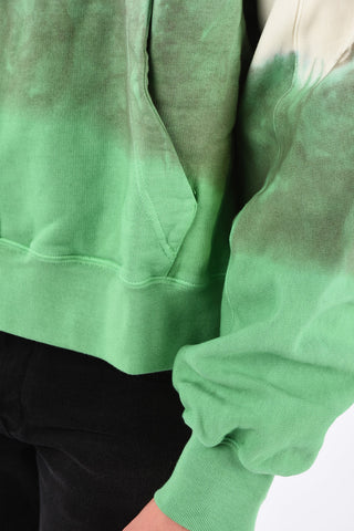 Tie Dye Effect Crewneck Sweatshirt