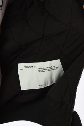 Vintage Bomber with Removable Hood