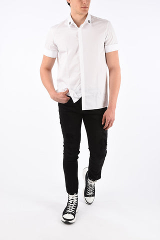 Camicia a Manica Corta in Cotone
