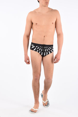 Drawstring FAIR ISLE THUNDERBOLT Slip Beachwear