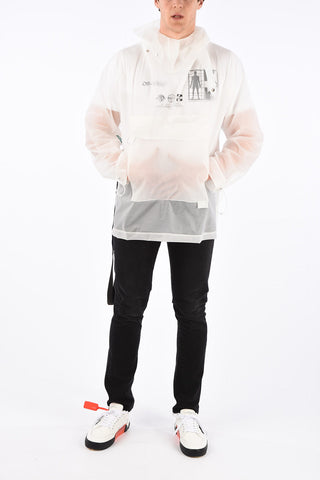 Giubbotto Anorak MULTI SYMBOLS Smock Impermeabile 