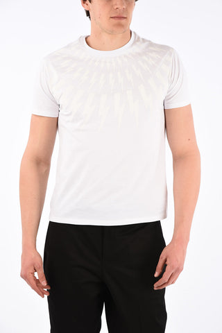 T-Shirt FAIR ISLE THUNDERBOLT Girocollo in Cotone