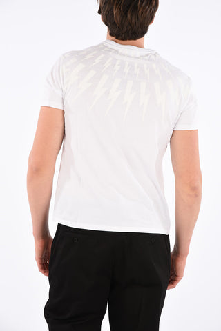 T-Shirt FAIR ISLE THUNDERBOLT Girocollo in Cotone