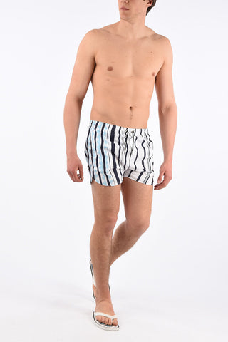 Costume da Bagno Boxer a Righe