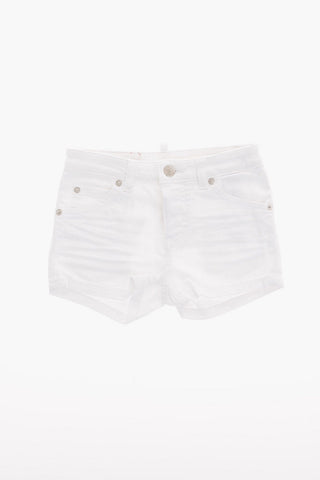 Stretch Denim Shorts