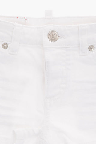 Stretch Denim Shorts