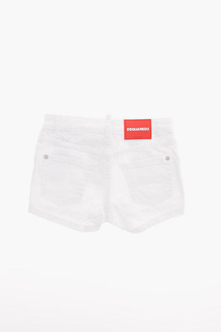 Stretch Denim Shorts