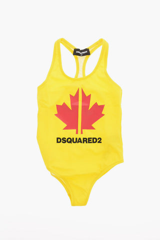 Costume Intero con Stampa Logo
