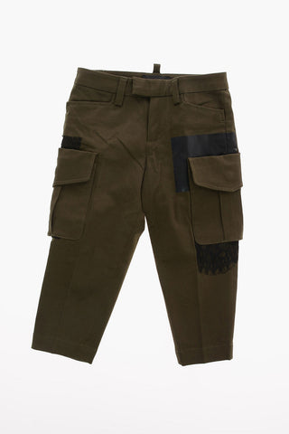 Cotton Blend Cargo Pants