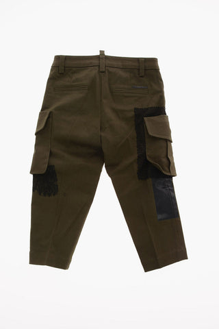 Cotton Blend Cargo Pants